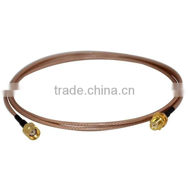 RP SMA Male to Female Pigtail WLAN Telecom RF Antenna RG316 Coaxial Cable 30cm