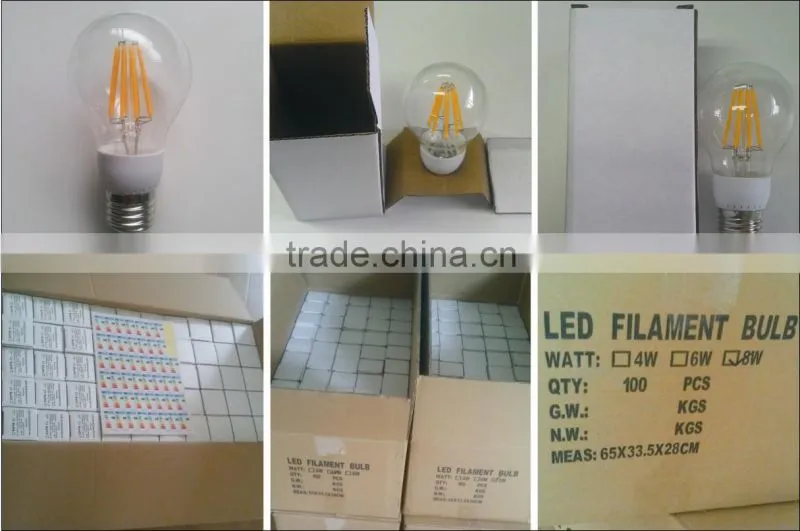 dimmable led filament bulb vintage/antique vintage bulbs e27/e27 vintage edison light bulb 4w 6w 8w dimmable