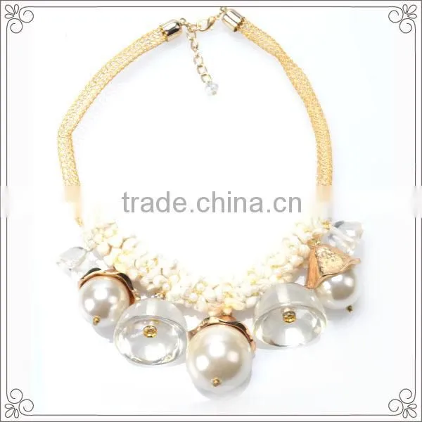 Factory Directly Sale Gold Chain Necklace With Chunky Charms