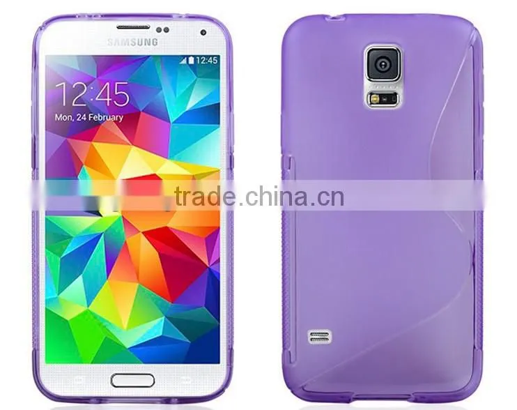 2014 Hot selling New product TPU S style soft case for samsung Galaxy S5, for samsung galaxy S5 case made in China