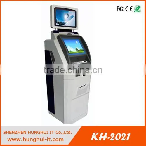 Automatic Bank Atm Teller Machine Kiosk With Bill Acceptor