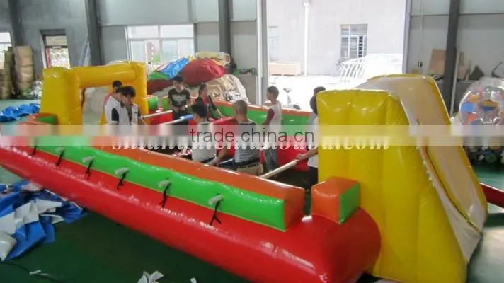 Outdoor Sports Inflatable foosball pitch inflatable human foosball