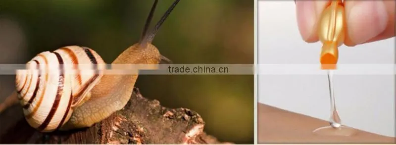 Mendior 10 Peptide EGF capsule 24K gold capsule Snail Essence face serum wholesale/OEM custom brand