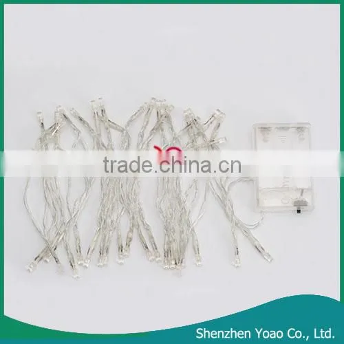 Cheap White 4M 40 LED Christmas Light Indoor String Light China Christmas Light