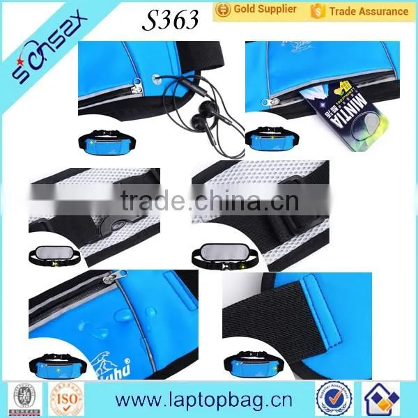 2016 Waterproof Running Sport Waist Bag cute Mobile Phone Pouch