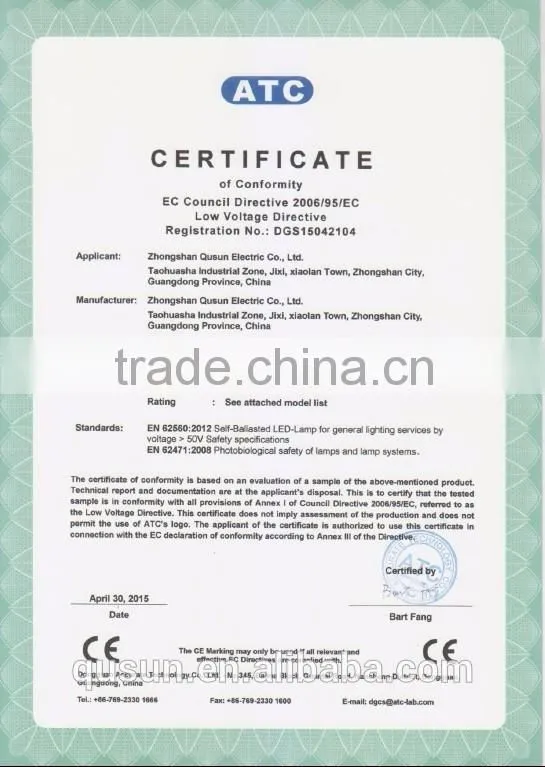 High Power LED Bulb Light, 15W High Lumen LED Bulb