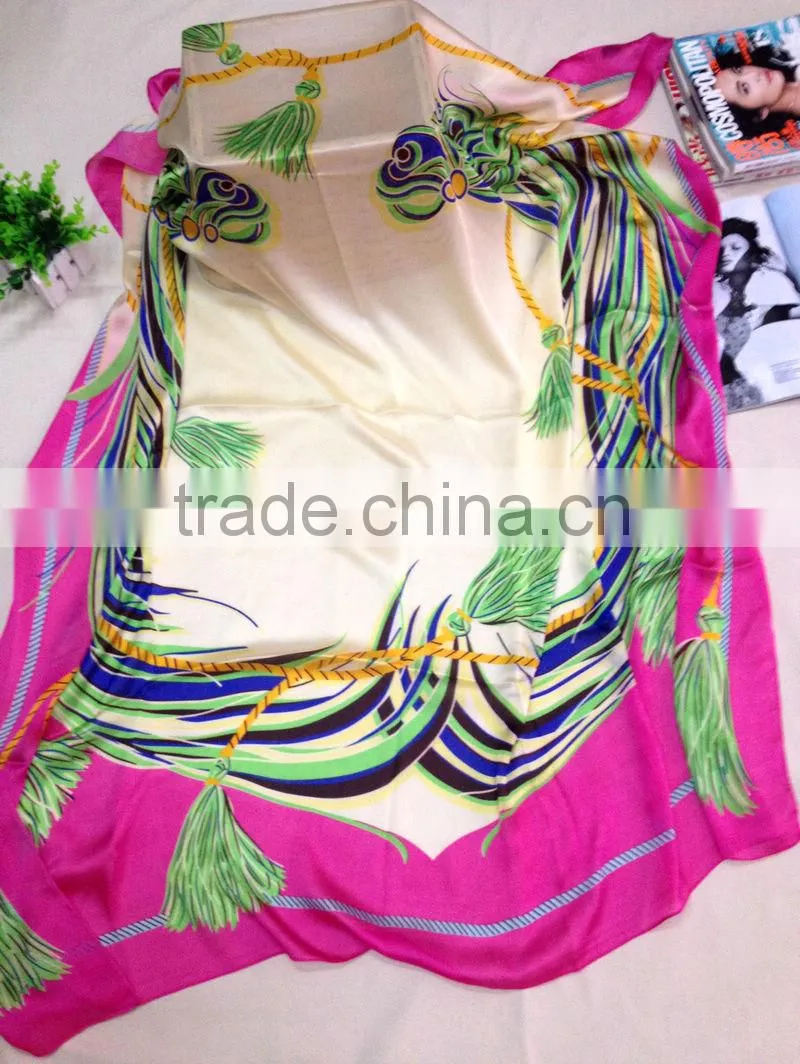 Summer beach pareo,Long scarf for women,Fashion chinese silk scarf