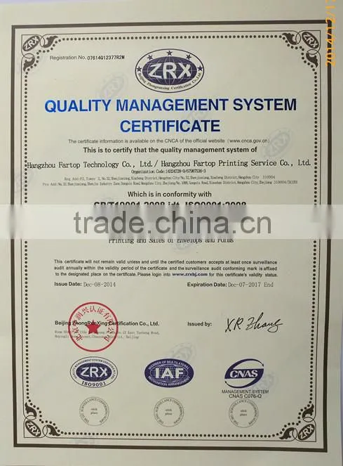 wholesale western style paper printed envelope