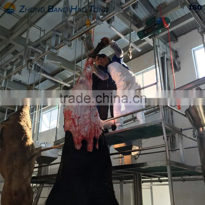 cattle hoof removal platform