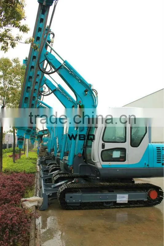 SWDL 150 screw piles machine for solar farm