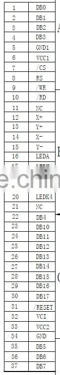 2.8 inch super TFT 320 * 240 dot matrix LCD module