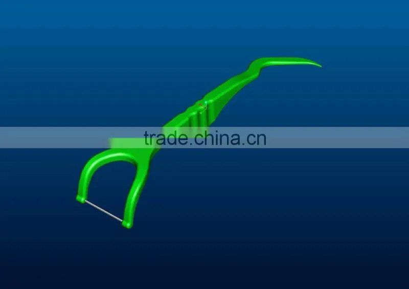 patented Y-shape dental floss pick manufacture