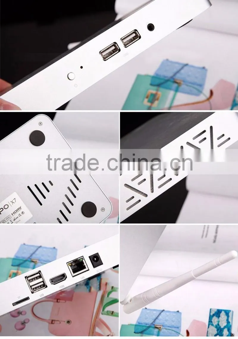 PIPO X7 Mini PC TV BOX Intel atom Z3736F 2.16GHz Quad Core Windows 8.1 with Bing 2G RAM 32G SSD