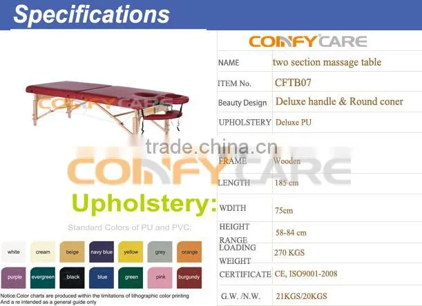 Coinfy CFTB07 folding massage table