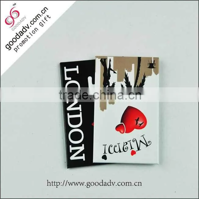 Guangzhou tourist souvenir fridge magnet custom clock fridge magnet