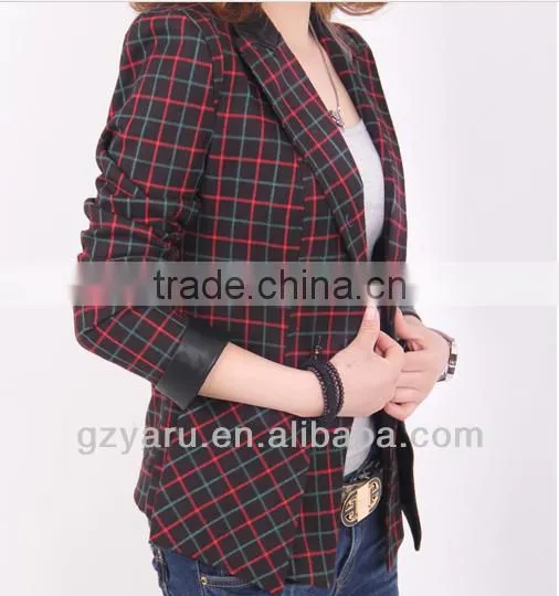 Fashion Cotton Printed Womens Blazer