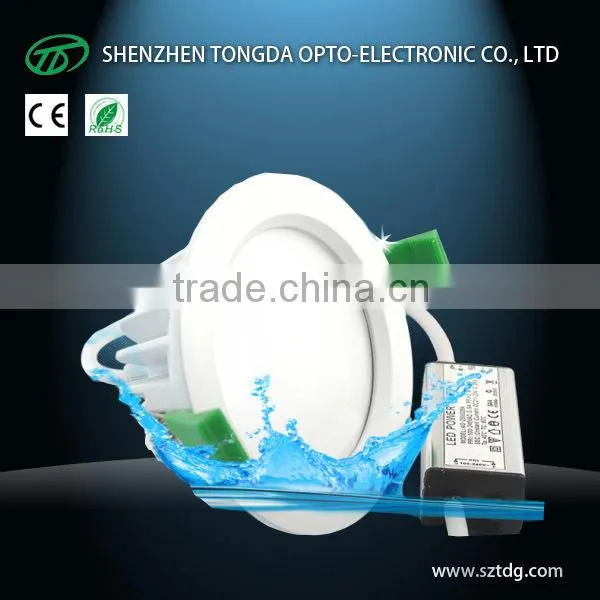 Round/square dimmable slim led panel light led downlight 30w Dia 300mm