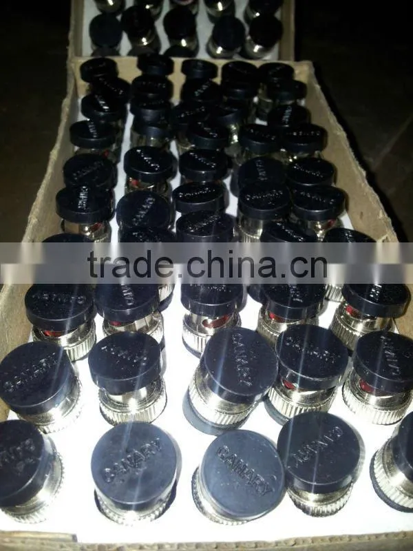 BNC PIN CONNECTOR Gold plated for CCTV Camera