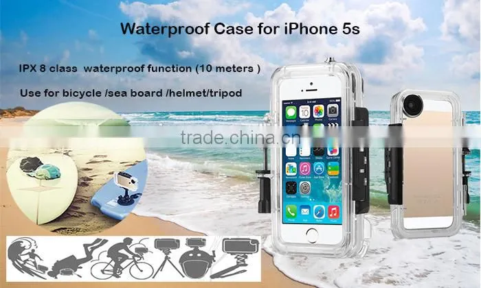 mobile phone silicon case for capturing action sports ,mountain biking,water sports,skating,snow sports