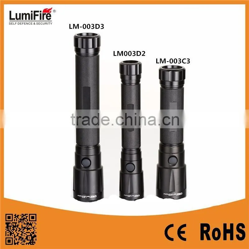 Lumifire LM-003D3/003D2/003C3 Aluminum Alloy 3D/2D/3C Cell Dry Battery Flashlight Torch