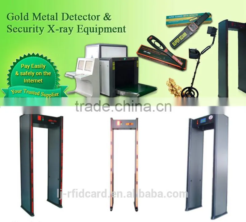 Walk through metal detector door