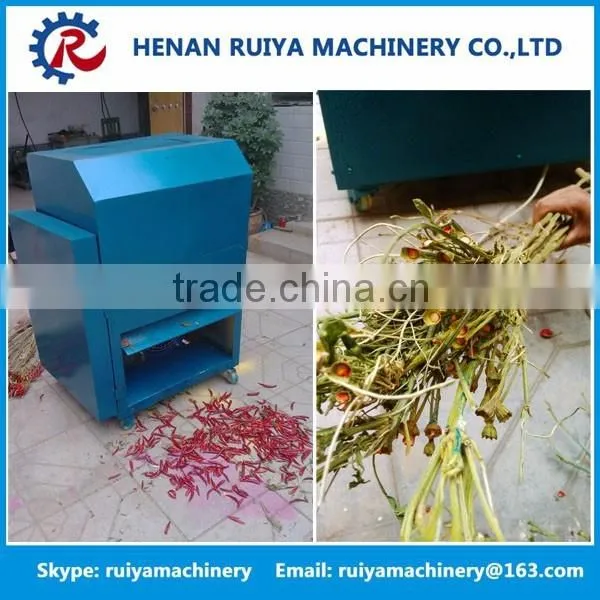 Factory sell chili thresher chili threshing machine