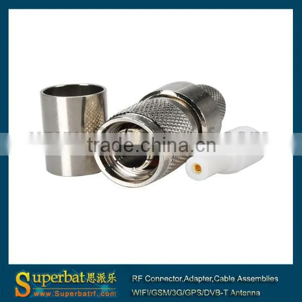 RP-TNC Crimp Plug(Female Pin) connector for LMR400