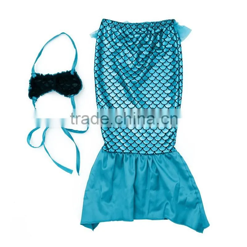 Swimmable Mermaid Tail with Invisible Zipper Bottom
