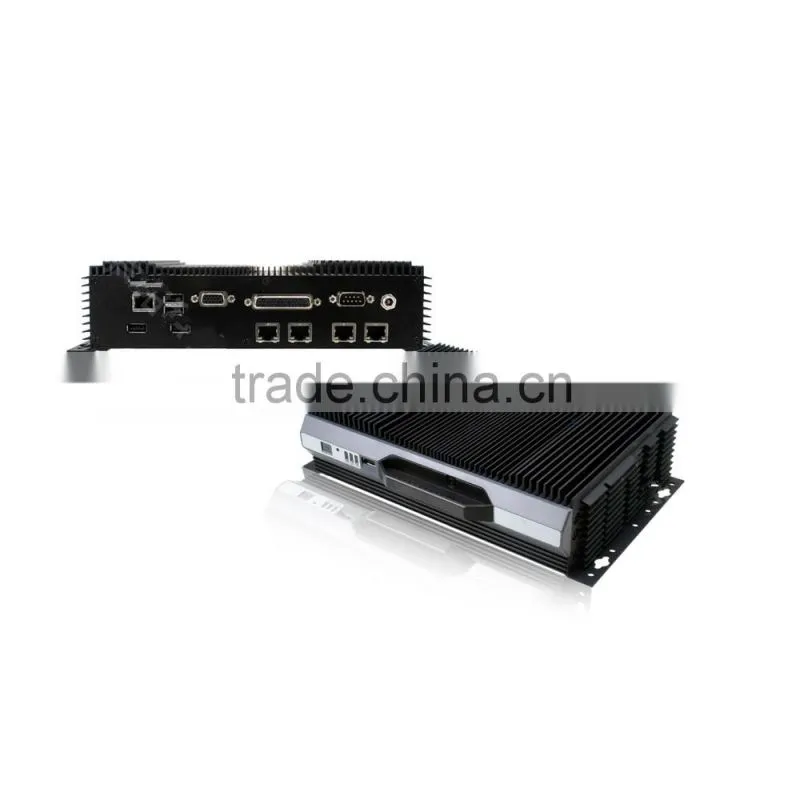 Intel D2550 CPU Atom dual-core 1.8G 1*VGA 5*LAN 5*USB 2*COM 12GPIO mini computer pc