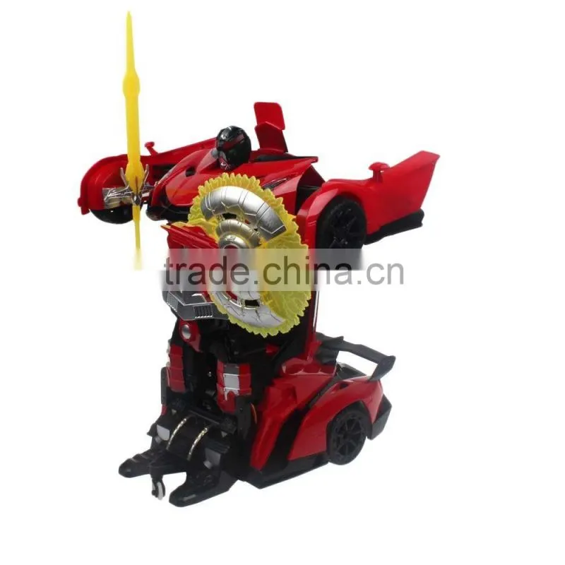 Intelligent Shifting Robot hobby 2.4G RC Distortion Deformation Stunt Cars Remote Robot Car Toys Transform