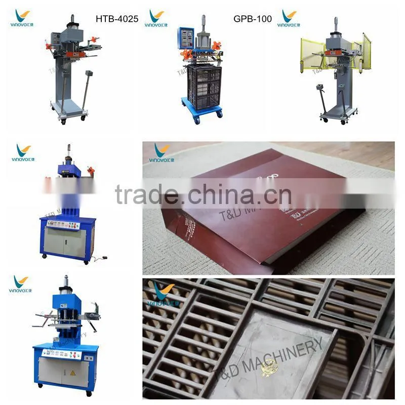 Automatic hot foil stamp machine