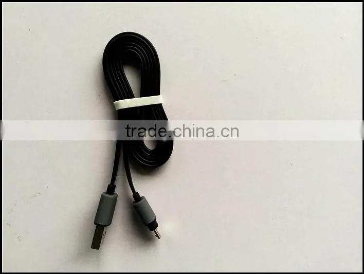 micro and I5 flat usb cable with transparent lid for mobile