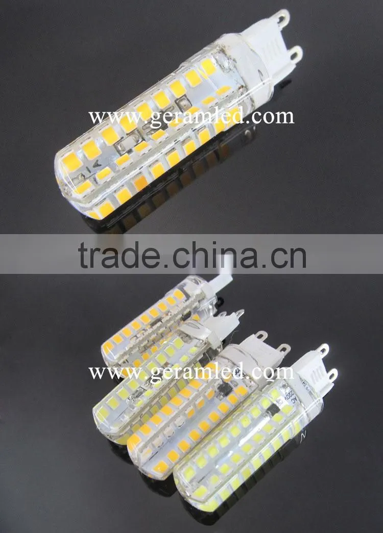 Cheapest price super bright silicon 360 degree led g9 bulb 120v