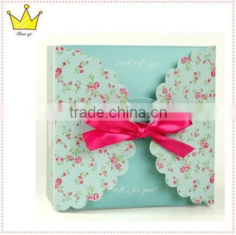 Fresh Flower Printed Cake Box