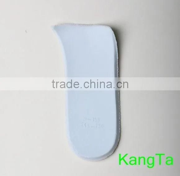 The comfortable latex insole for different shoes / shoe material