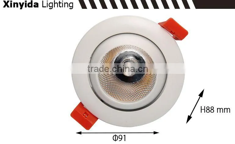 Trending hot products adjustable cob 2016 new led down light