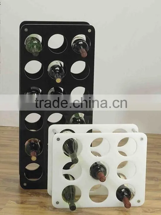 wine rack acrylic stand
