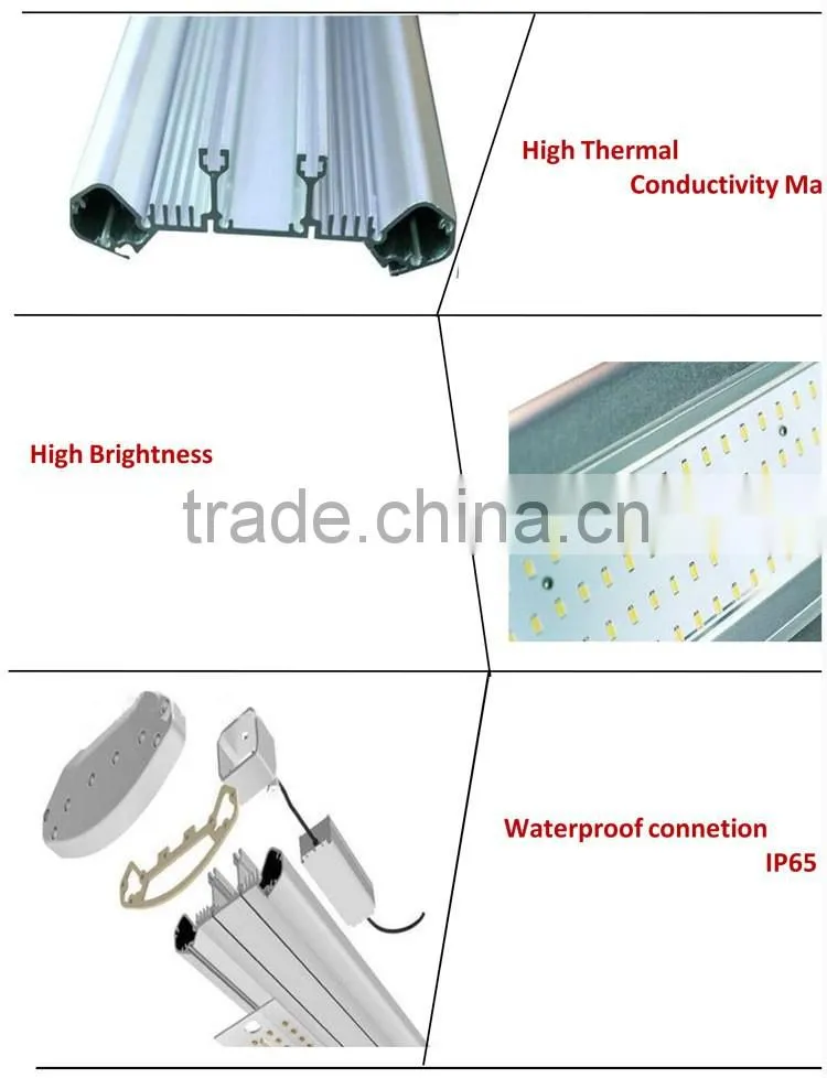 80W led linear light for library light