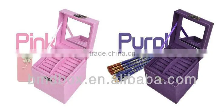 hot selling fabric jewelry gift packaging box