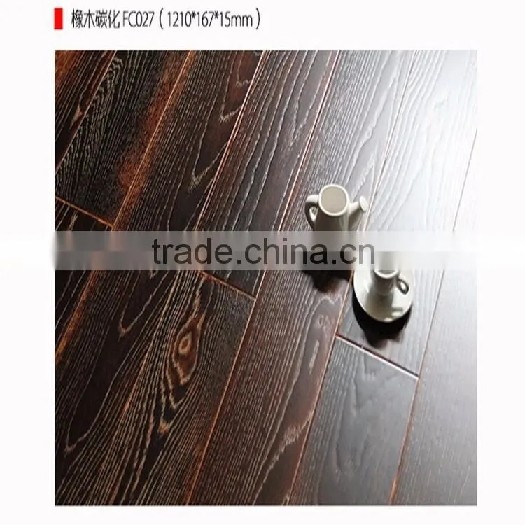 Antique oak carbide multilayer wood floor