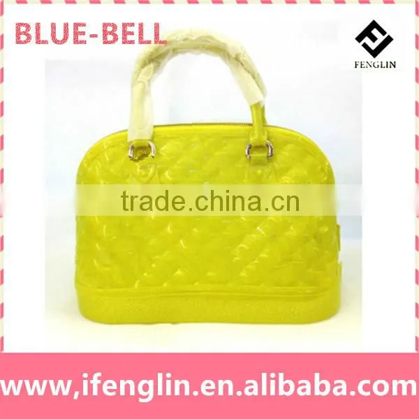 2015 hot supply pvc women handbag