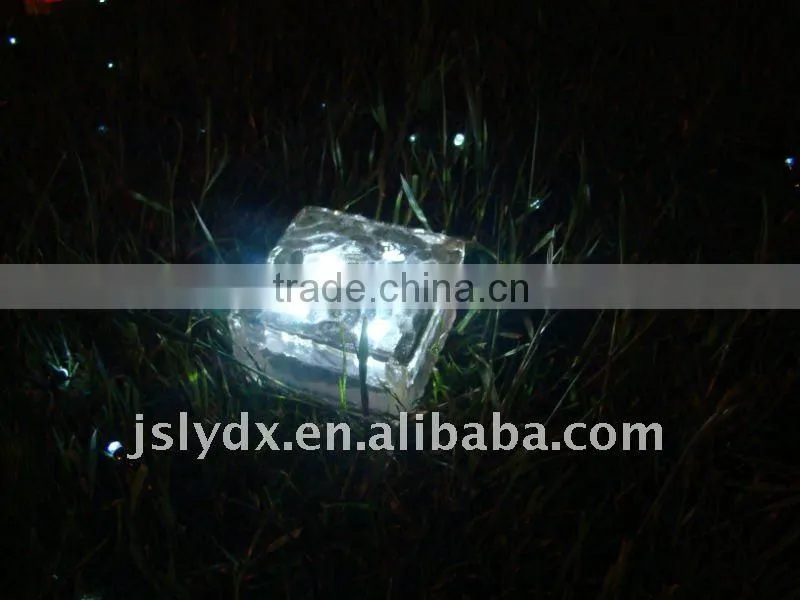 High quality!Solar ice brick outdoor LED light!Hot sale!