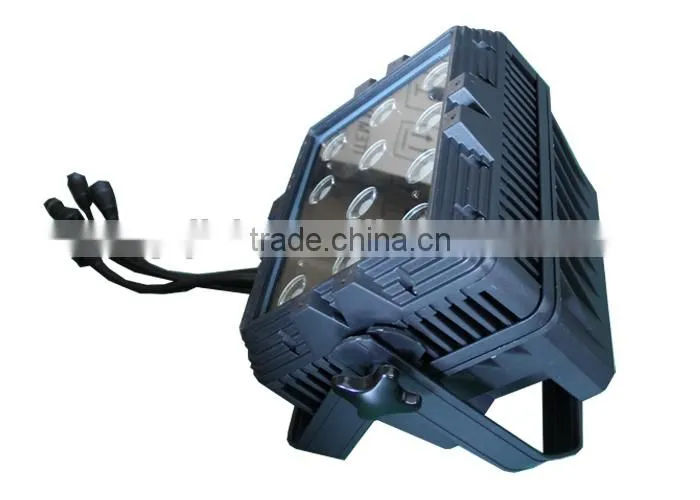 12pcs 15w RGB 3in1 Waterproof led panel wall wash light