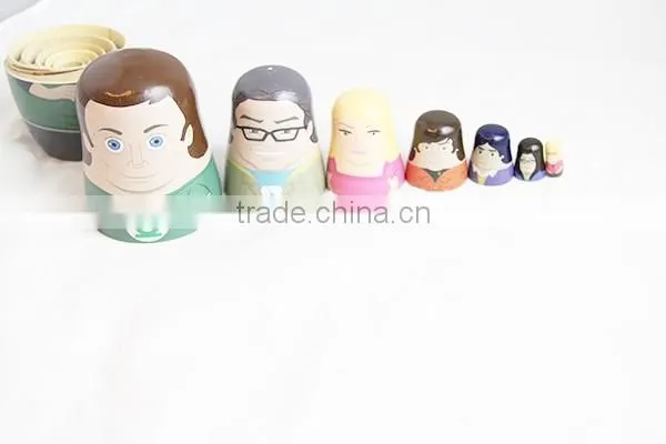 Diy toy nesting doll shop decoration