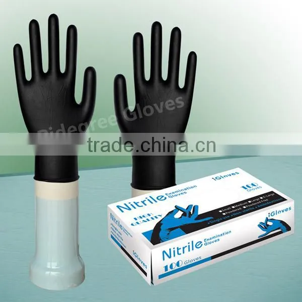 disposable colored medical nitrile gloves cleanroom nitrile glove