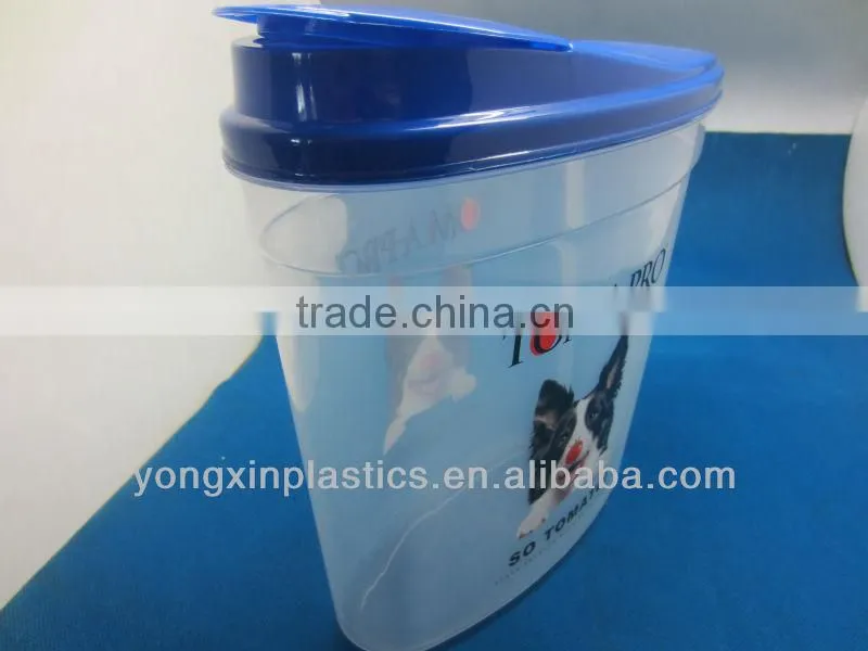 4.5L plastic food storage for cat