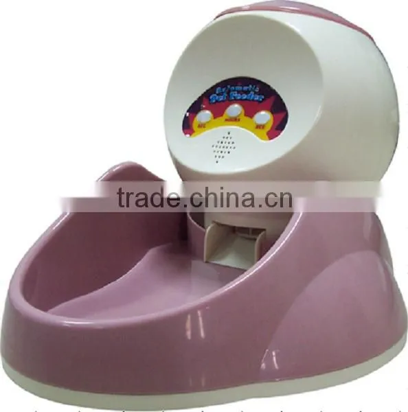 High tech automatic pet feed dispenser