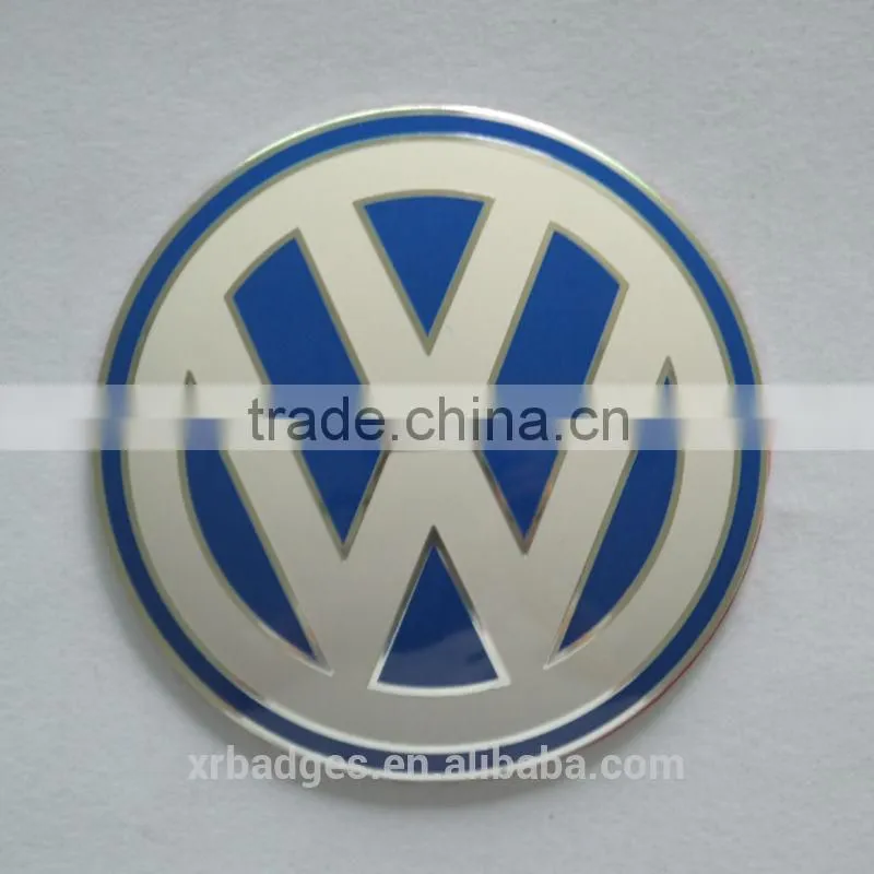 custom fashion decorative metal car label