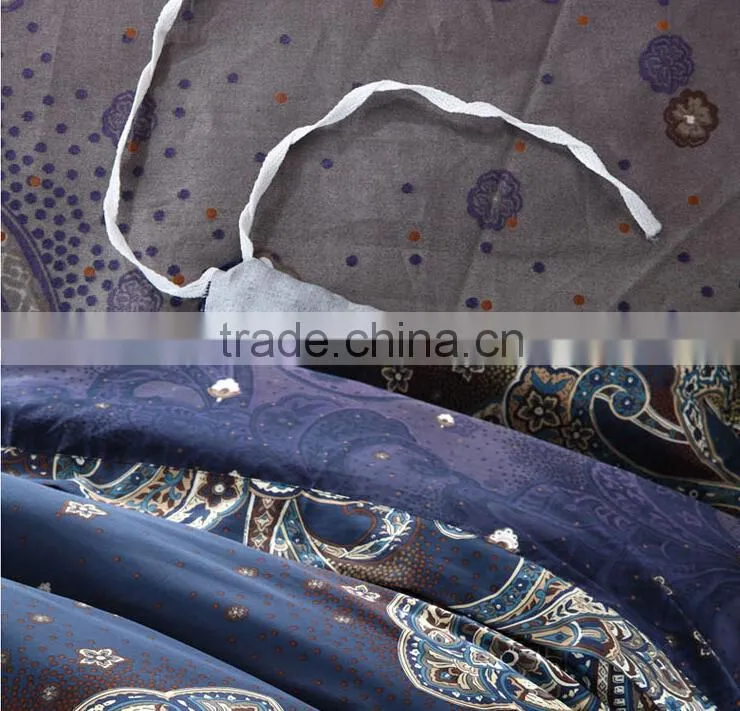2015 Luxury arabian Jacquard bedding set shiny satin duvet cover set bridal bed sheet set for teenagers
