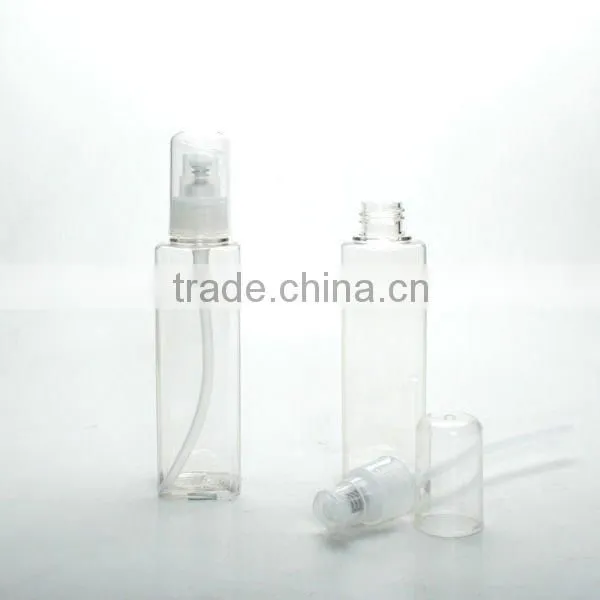 Treatment pump PET 110ml Square Clear